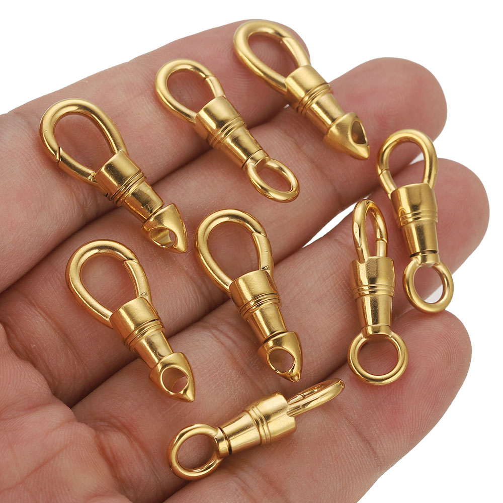 Jewelry Making Articles - 2 Buah/Lot Tas Baja Tahan Karat