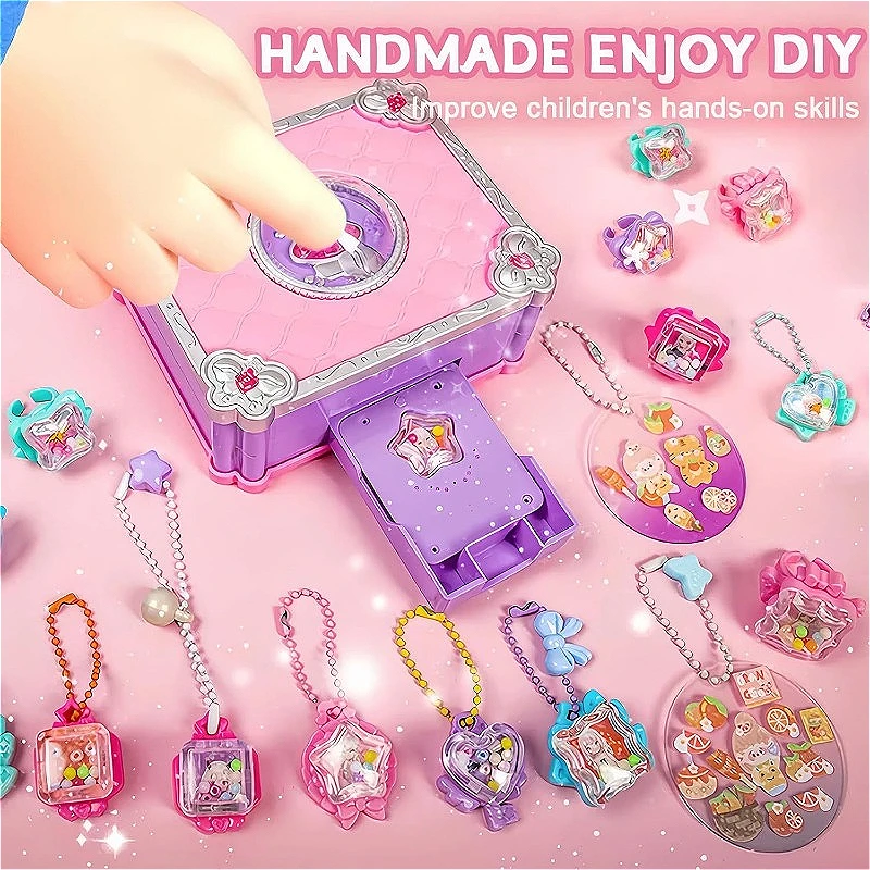 Jewelry Making Machine - Kit Pembuat Stiker 3D DIY Mesin