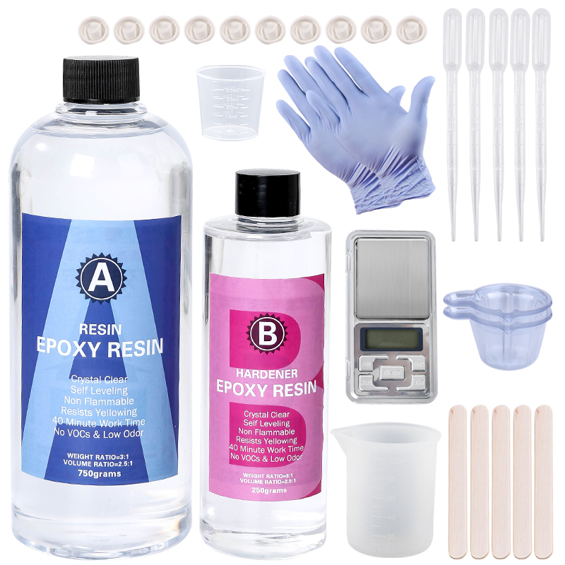 Jewelry Making Gloves - Kit Epoxy Resin kristal bening mudah