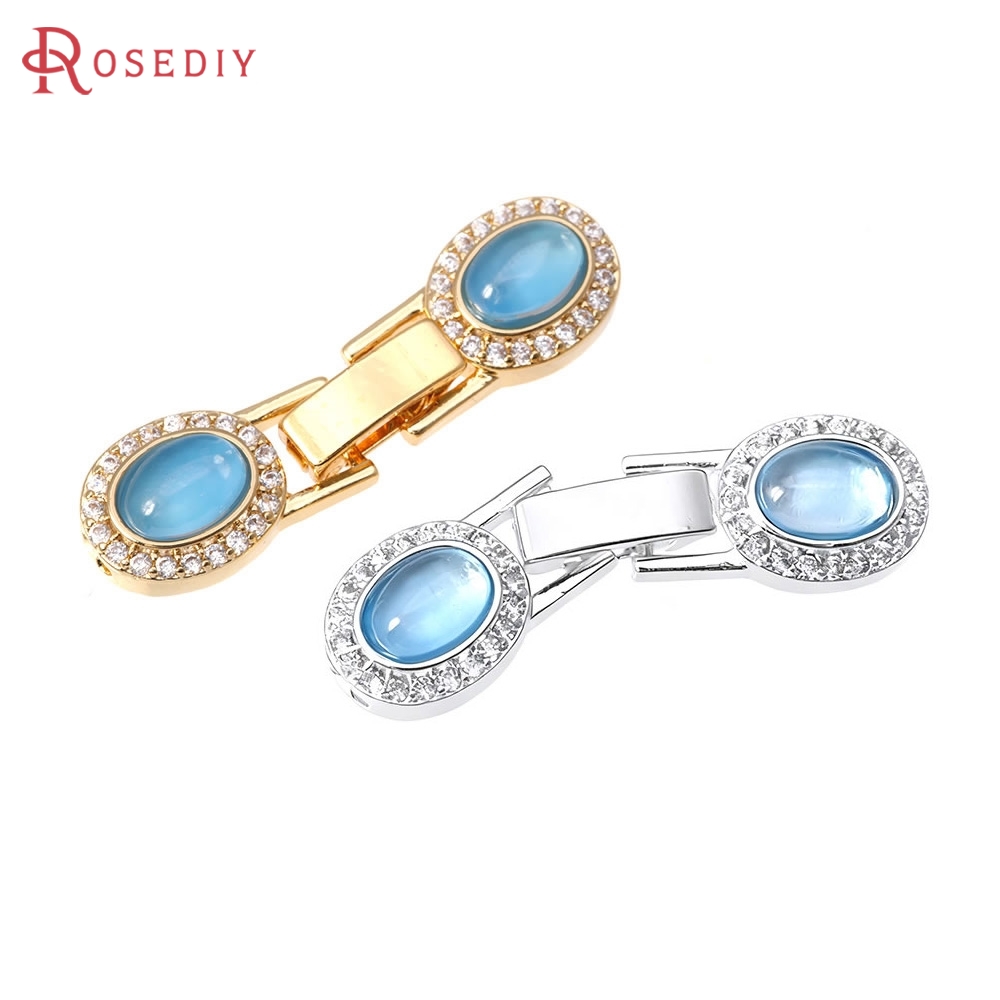 Jewelry Making Set - 2 Set Gelang Bentuk Oval Warna
