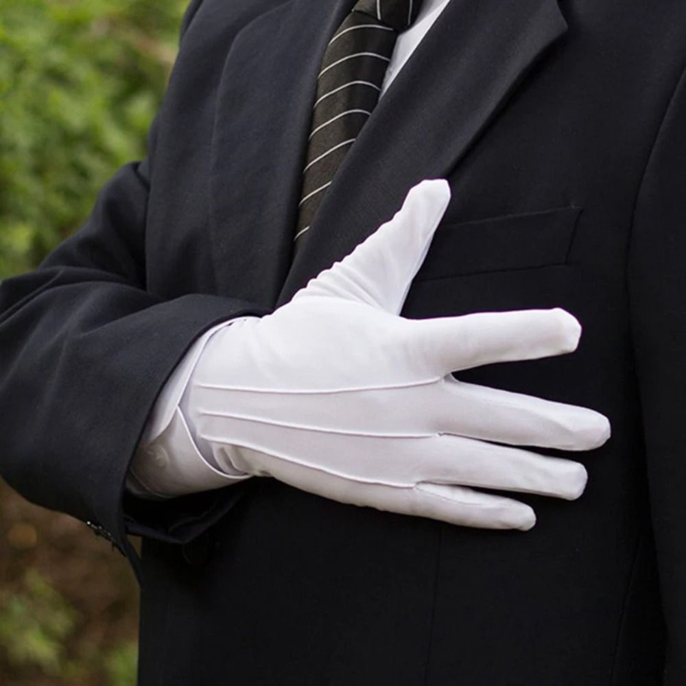 Jewelry Making Gloves - Sarung tangan katun putih lembut sarung