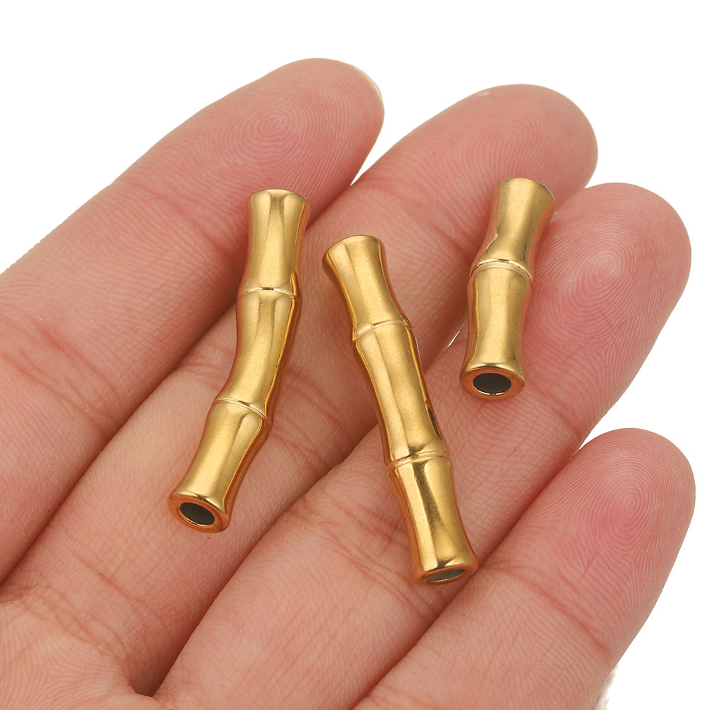 Crimp Bead Tube - 5 buah konektor baja tahan karat