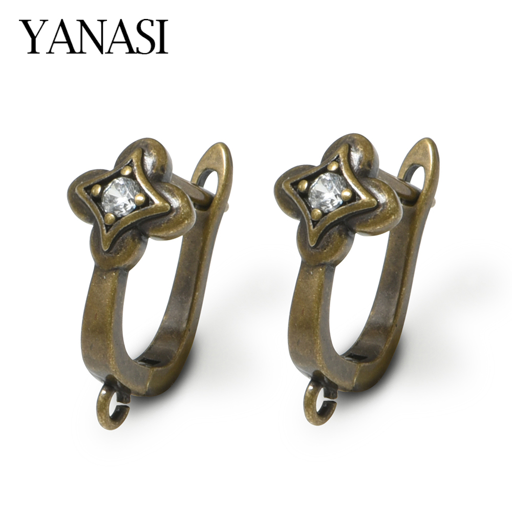 Jewelry Making Articles - BARU 1 Pasang Gantungan Anting Kuningan