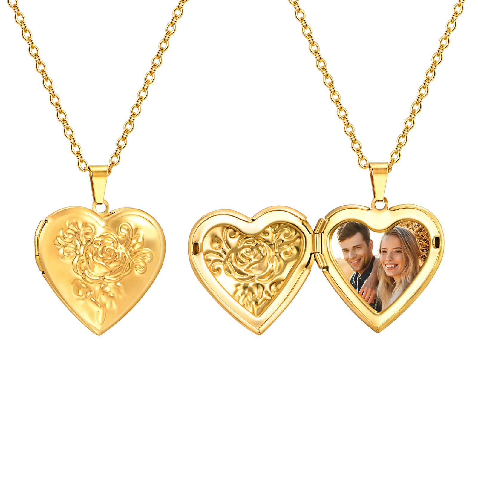 Making Custom Jewelry - Kalung liontin hati pribadi wanita, perhiasan