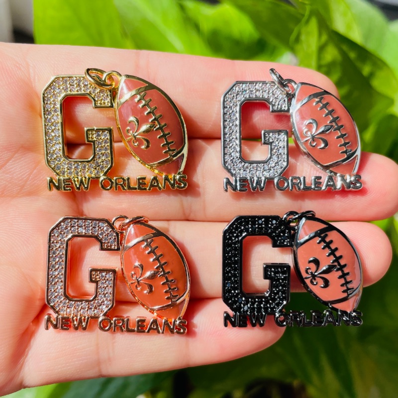 Jewelry Making New Orleans - 5 Buah Micro Pave GO NEW