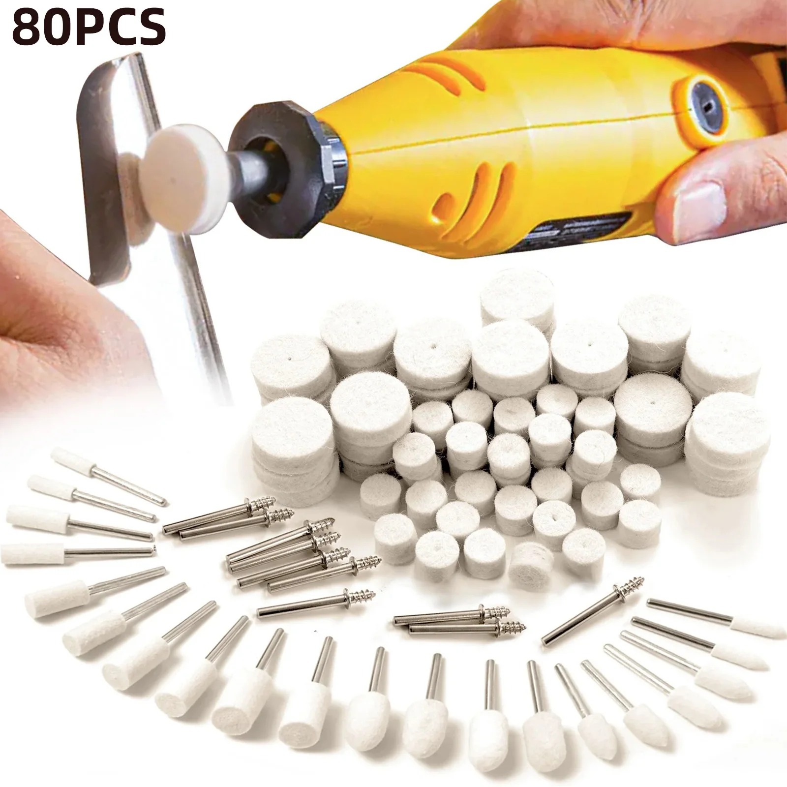 Jewelry Making Set - 80 Buah Kit Roda Pemoles Wol