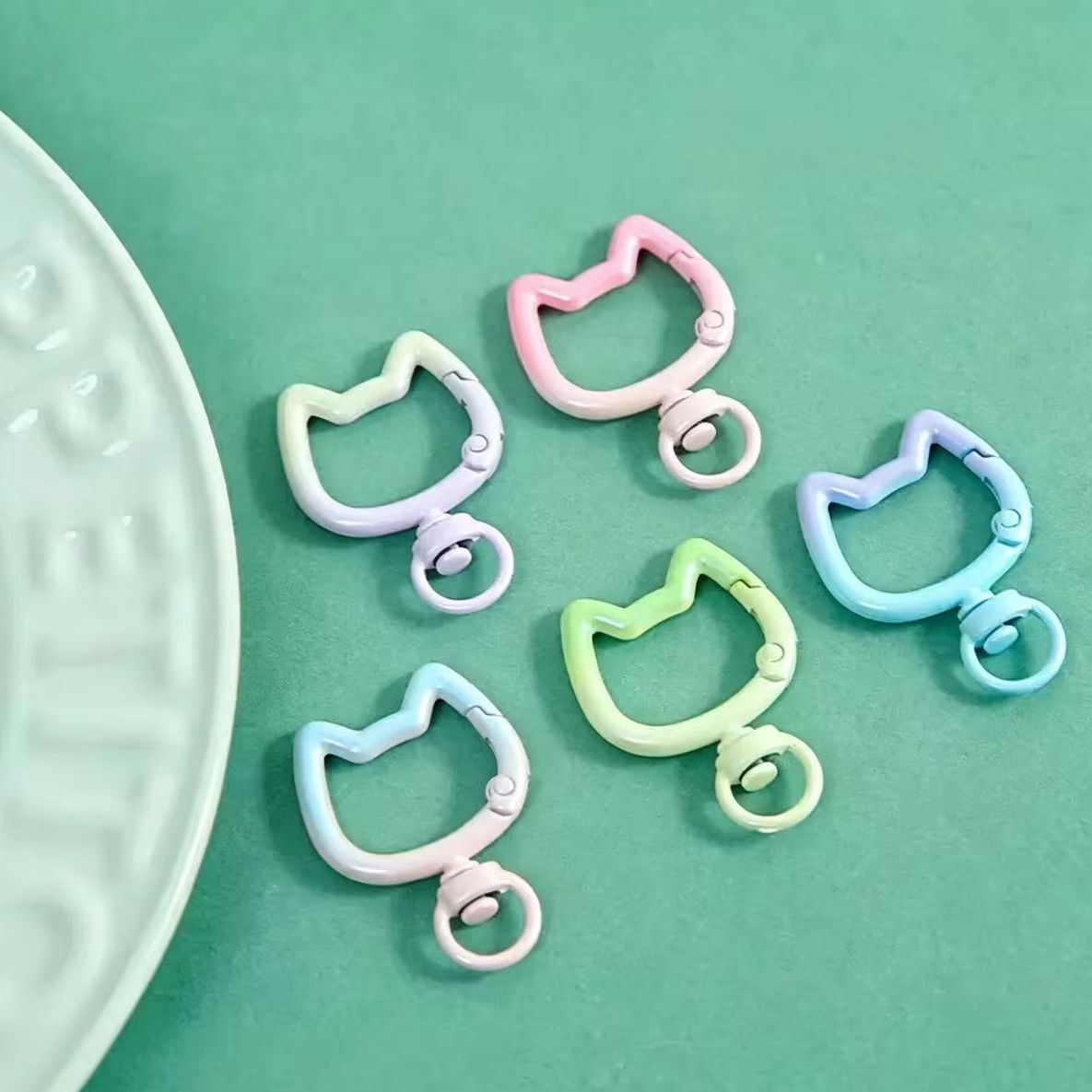 Jewelry Making Articles - 5-10 Buah Gantungan Kunci Carabiner Konektor