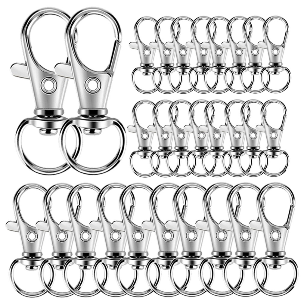 25-200 Buah Gantungan Kunci Lo - Jewelry Making Rings ulasan dan harga