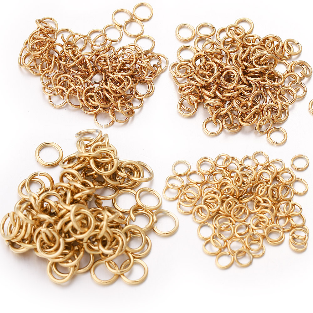100 Buah Lot 4 6 8 10Mm Cincin - Jewelry Making Items ulasan dan harga