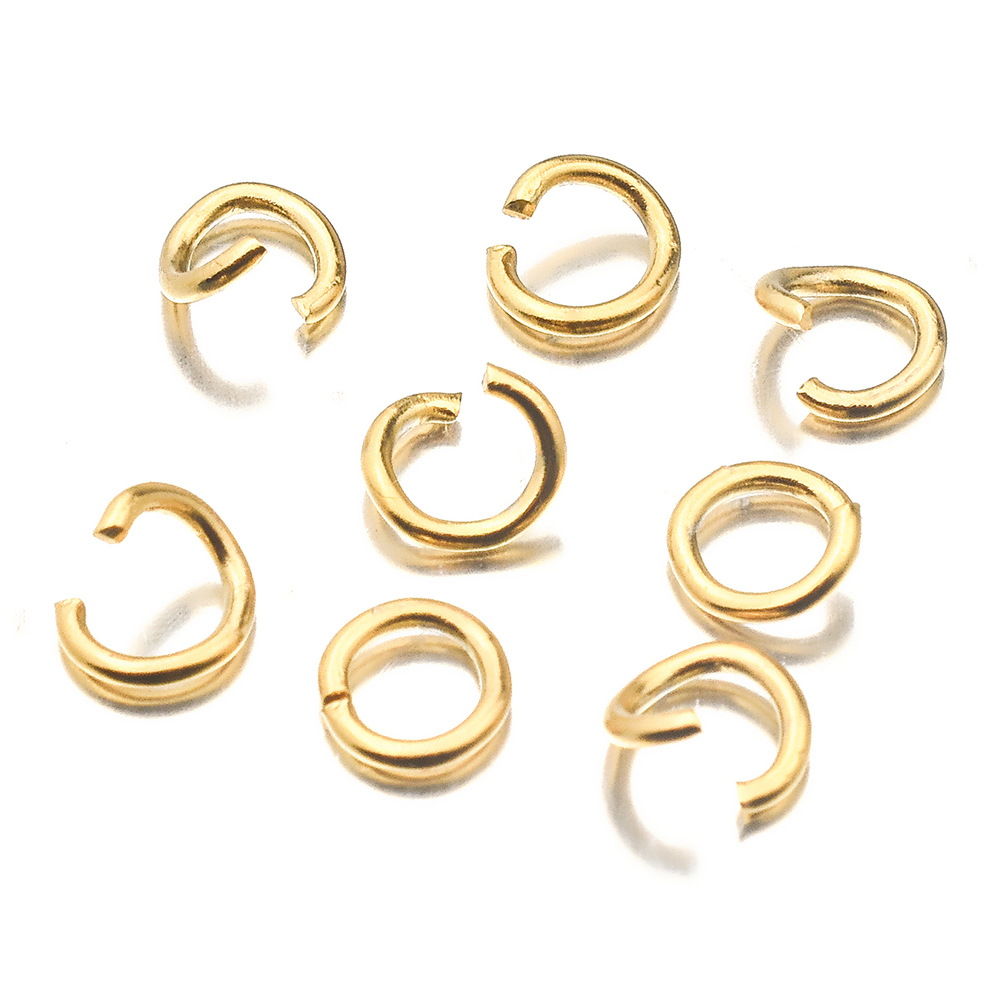 100 Buah Lot 4 6 8 10Mm Cincin - Jewelry Making Items ulasan dan harga