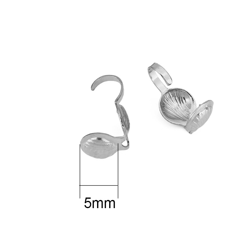 20 pcs Konektor Kalung Baja An - Jewelry Making Articles ulasan dan harga