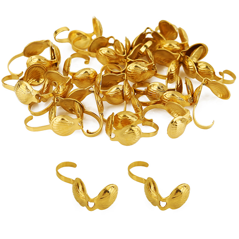 20 pcs Konektor Kalung Baja An - Jewelry Making Articles ulasan dan harga