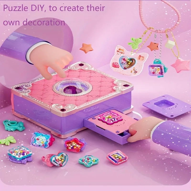 Kit Pembuat Stiker 3D DIY Mesi - Jewelry Making Machine ulasan dan harga