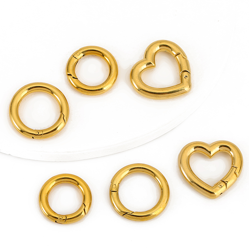 2 Buah Gesper Baja Tahan Karat - Jewelry Making Rings ulasan dan harga