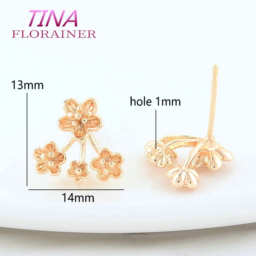 13*14MM 18K Warna Emas Kuninga - Jewelry Making Set ulasan dan harga