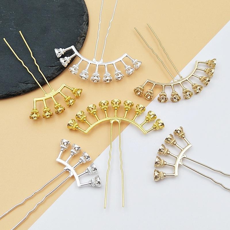 Pin Rambut Lengkung dari Logam - Jewelry Making With Beads ulasan dan harga