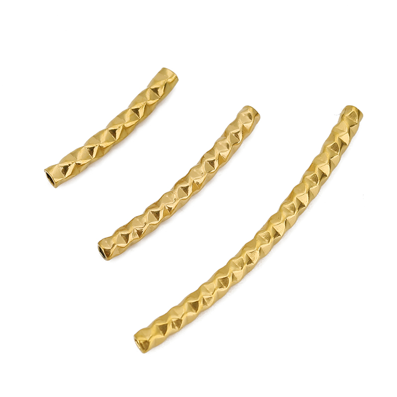 10 Buah Manik-manik Spacer Mel - Crimp Bead Tube ulasan dan harga