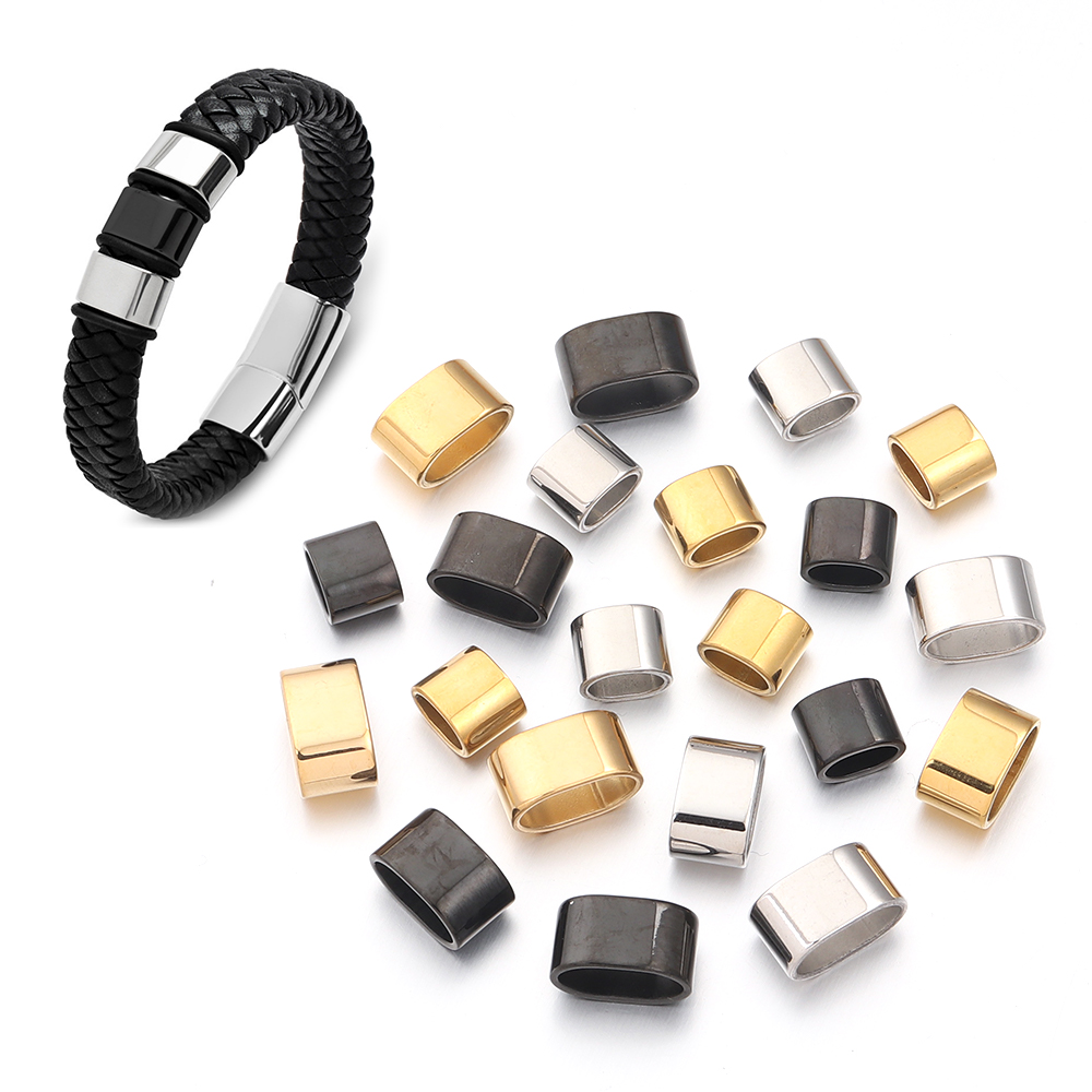 6pcs Manik-manik Slider Tabung - Jewelry Making With Beads ulasan dan harga