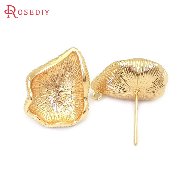 18K warna emas kuningan daun t - Jewelry Making Set ulasan dan harga