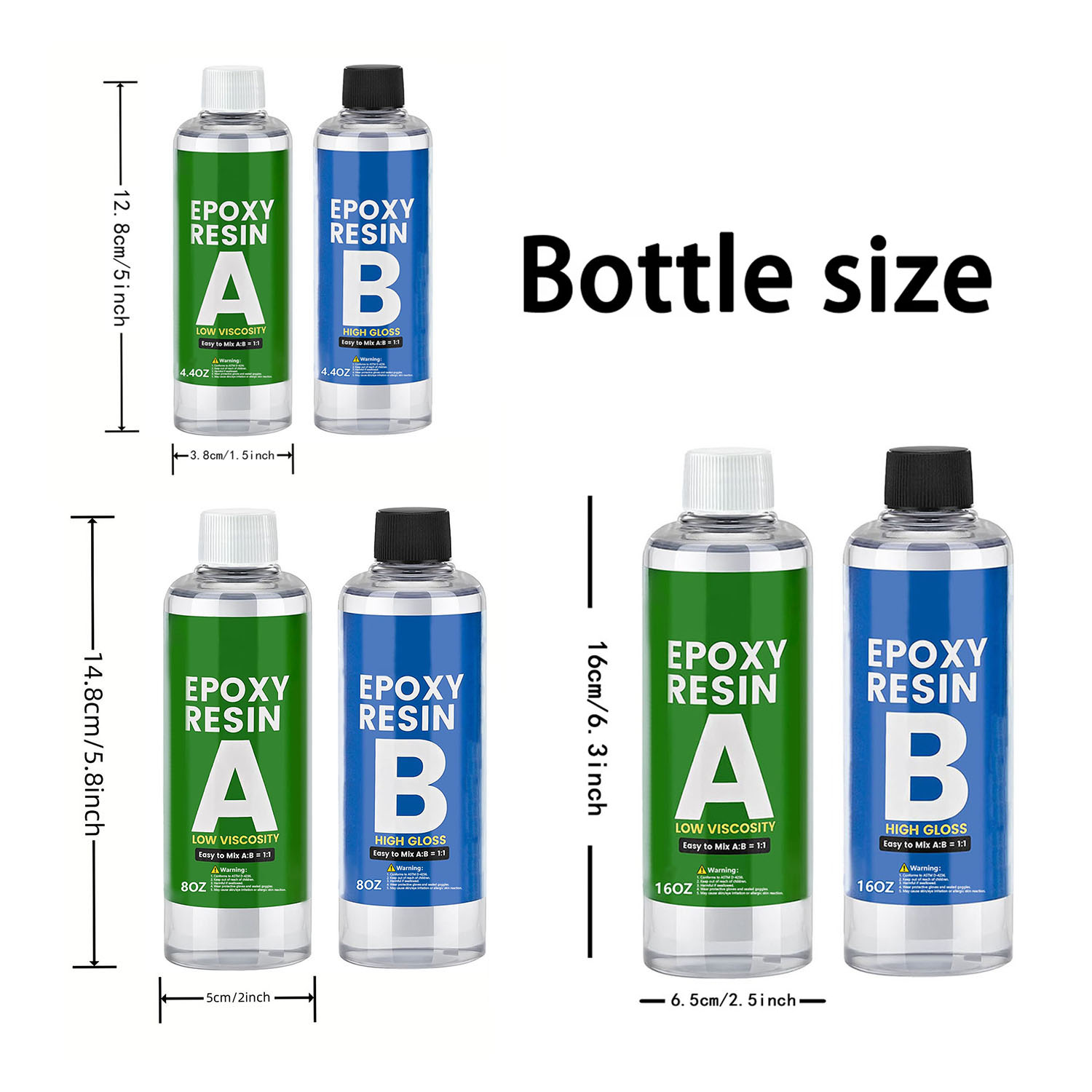 Kit Resin Epoksi 250ml-1000ml, - Jewelry Making Course ulasan dan harga