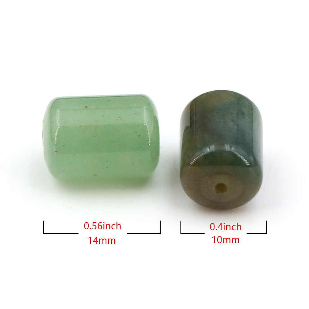 Manik-manik Batu Alam Silinder - Crimp Bead Tube ulasan dan harga