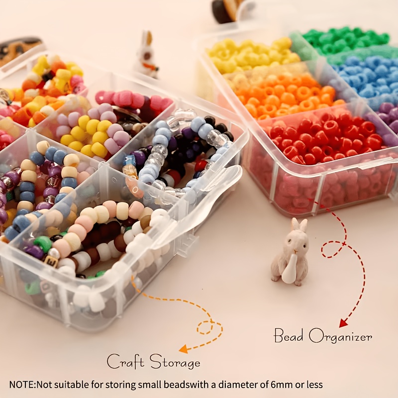 Kotak penyimpanan transparan 5 - Jewelry Making Items ulasan dan harga