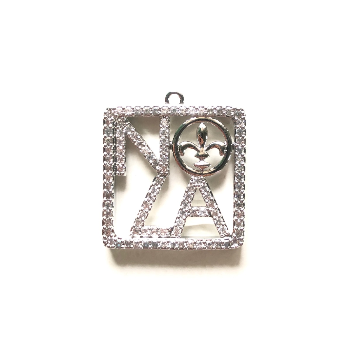 5 Buah Zirkonia Pave NOLA Fleu - Jewelry Making New Orleans ulasan dan harga
