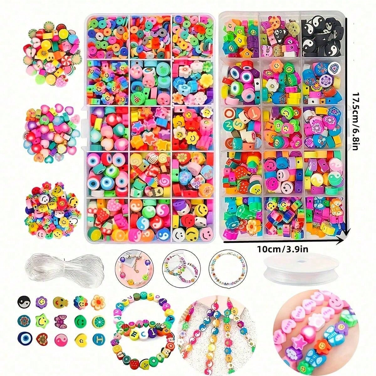 1450/1200/250pcs Set Manik-man - Jewelry Making Set ulasan dan harga
