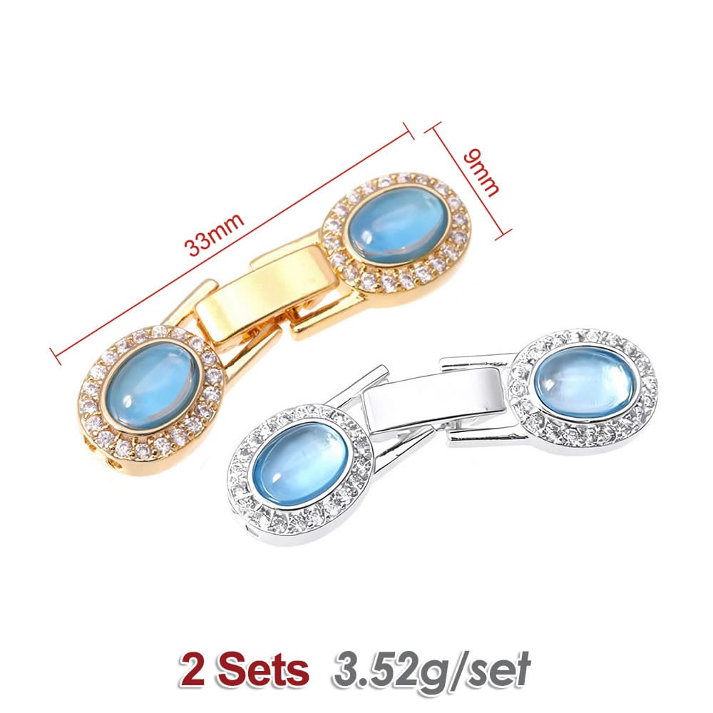 2 Set Gelang Bentuk Oval Warna - Jewelry Making Set ulasan dan harga