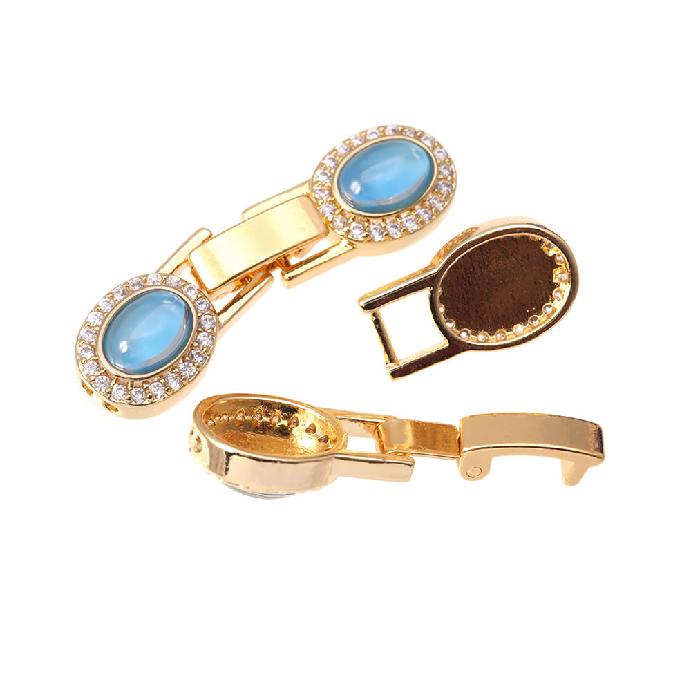 2 Set Gelang Bentuk Oval Warna - Jewelry Making Set ulasan dan harga
