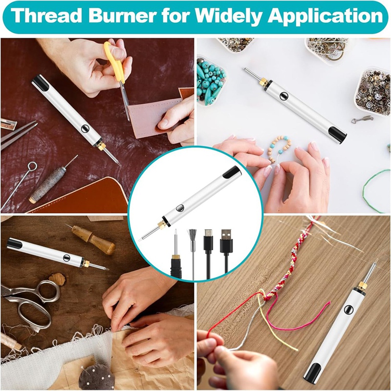 (Baru)-Kit Pembakar Benang Isi - Jewelry Making Zapper ulasan dan harga
