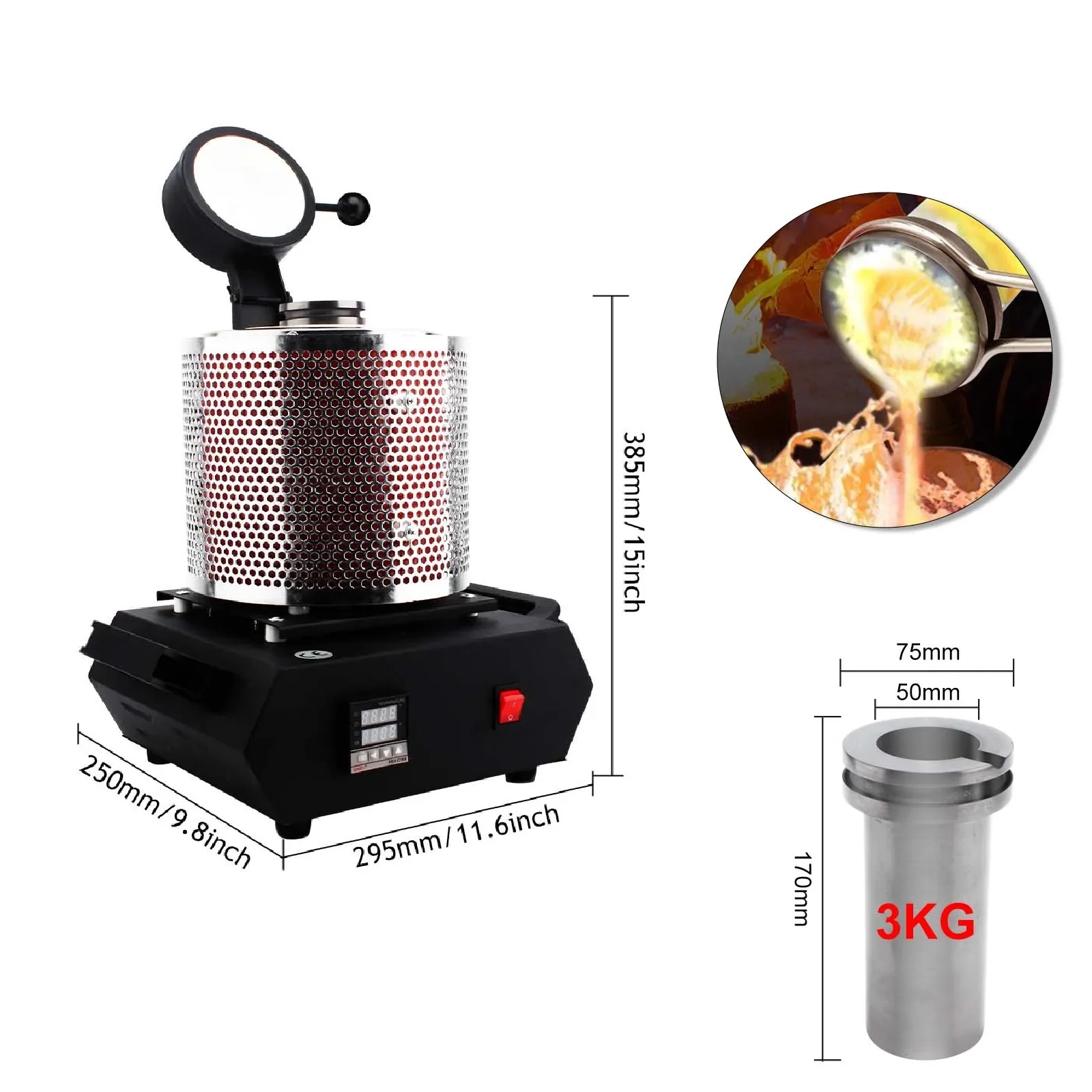 Mesin Tungku Pelebur Logam Mul - Jewelry Making Machine ulasan dan harga