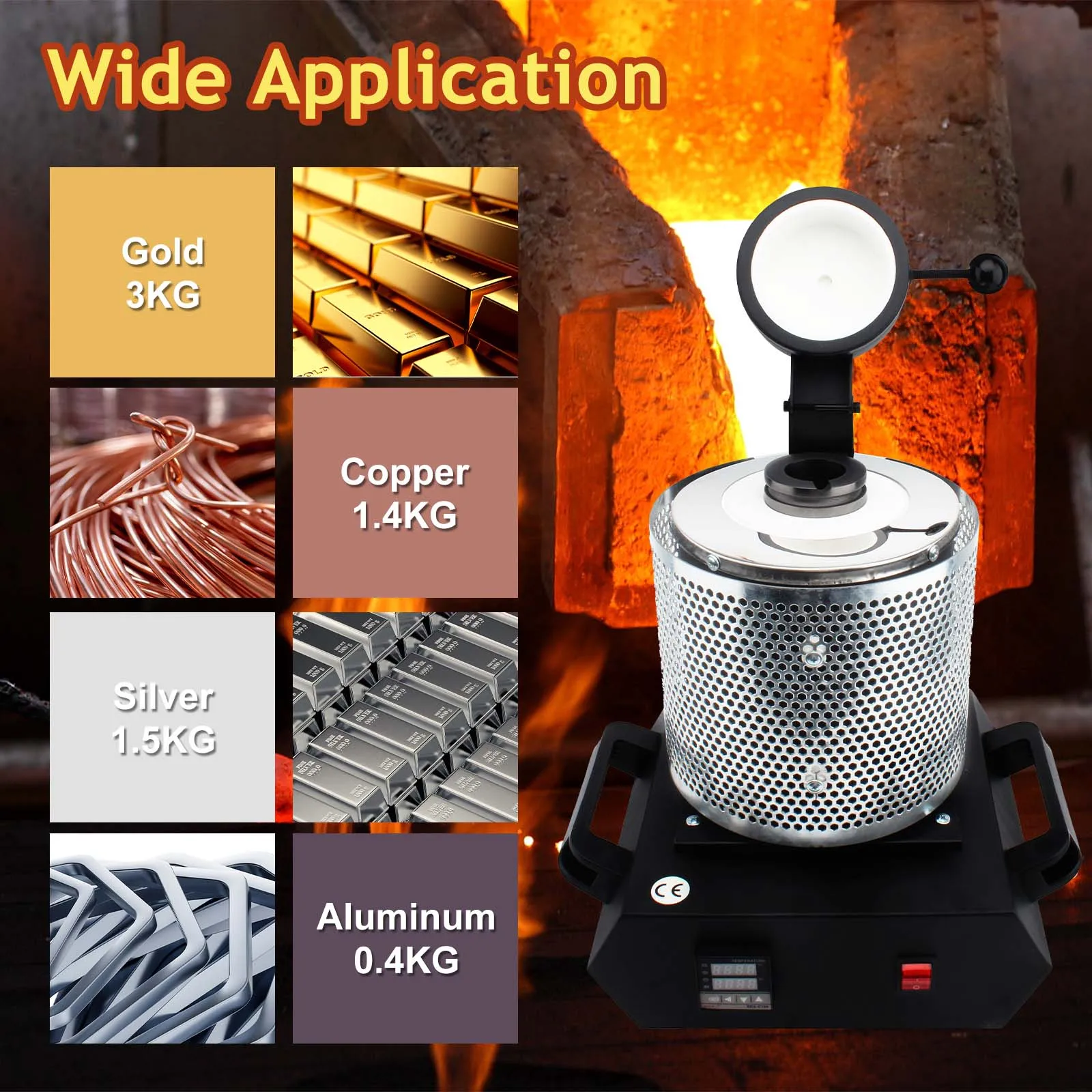 Mesin Tungku Pelebur Logam Mul - Jewelry Making Machine ulasan dan harga