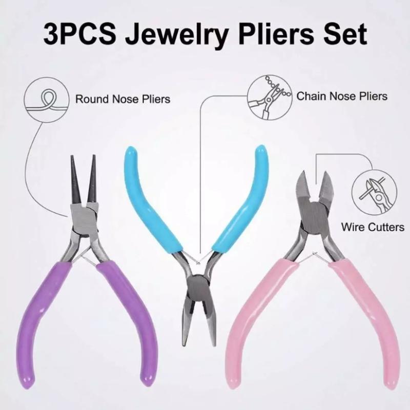 【L】1/3PCS Set Tang Pembuat Per - Jewelry Making Pliers Set ulasan dan harga