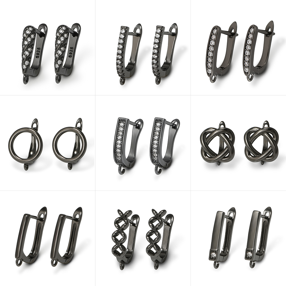 YANASI 1 Pasang Kait Anting Ku - Jewelry Making Articles ulasan dan harga