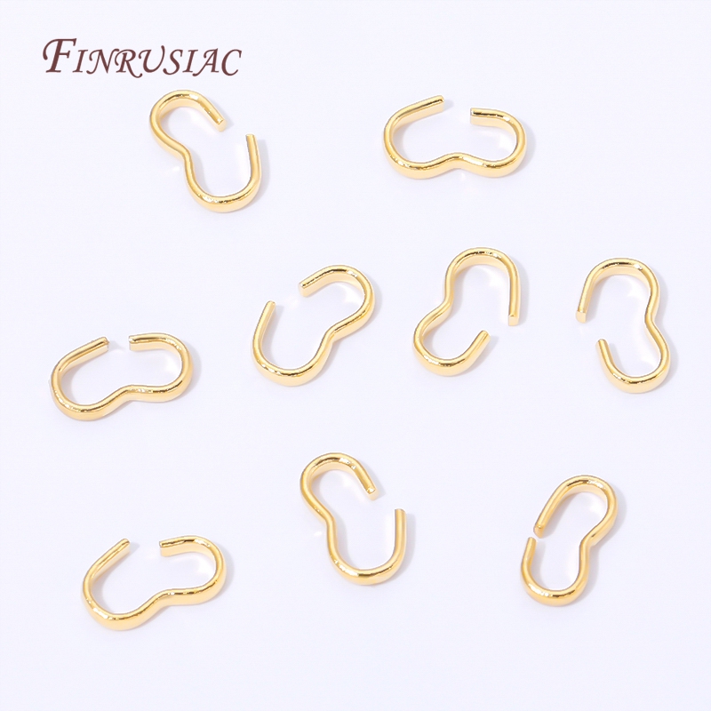 Kancing Pengait S Terbuka Berl - Jewelry Making Rings ulasan dan harga