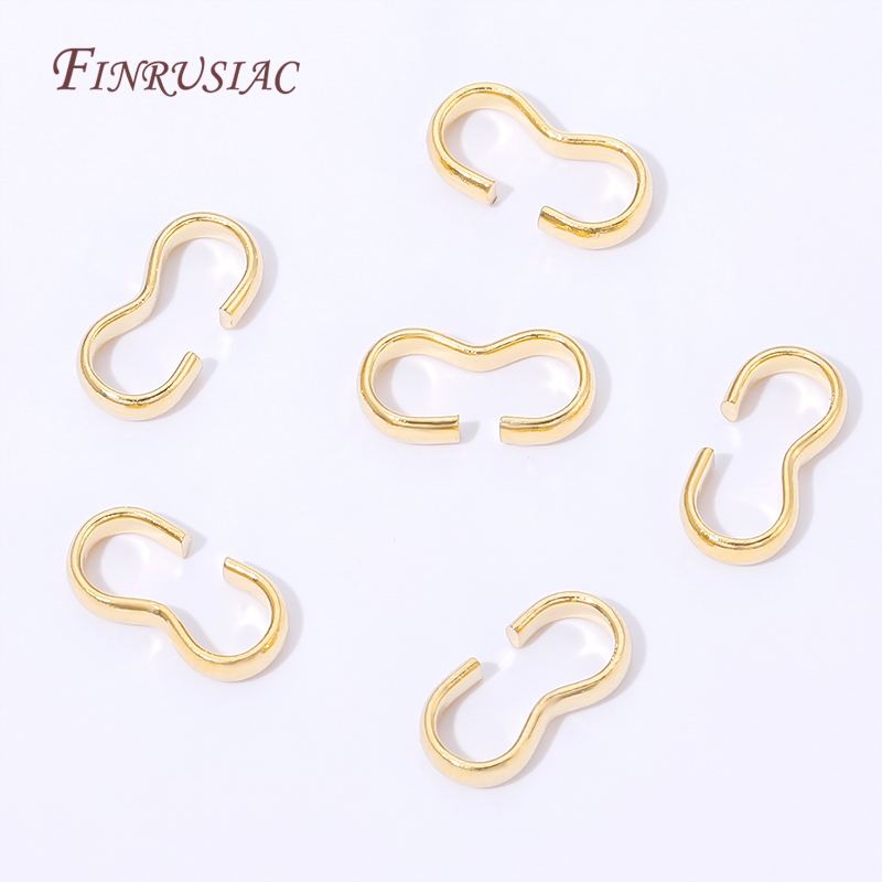 Kancing Pengait S Terbuka Berl - Jewelry Making Rings ulasan dan harga