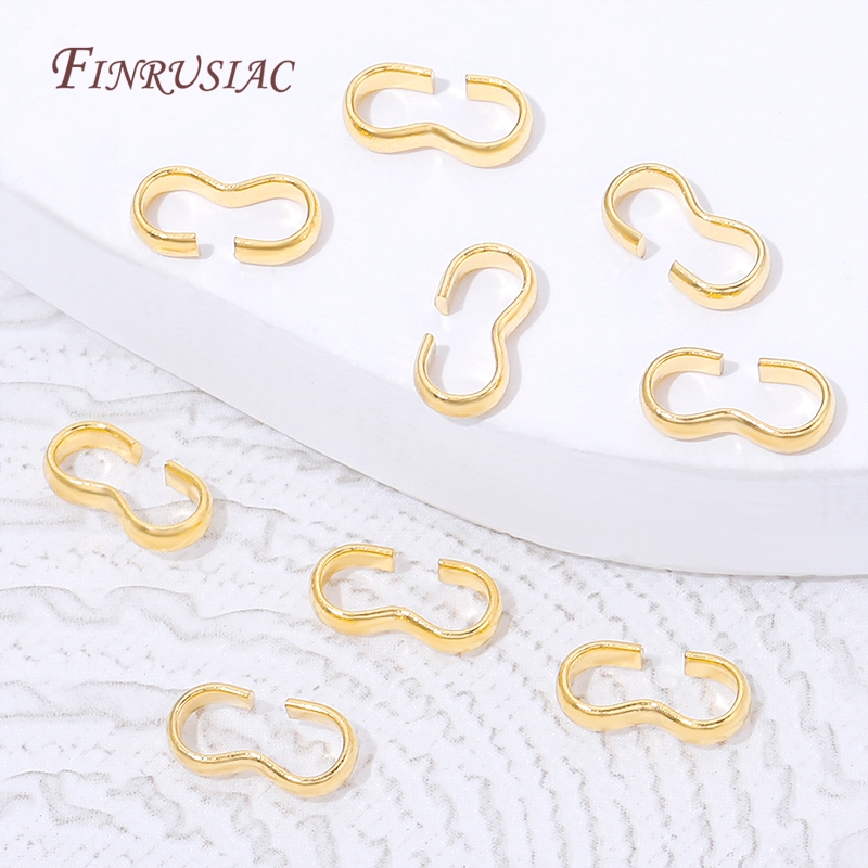 Kancing Pengait S Terbuka Berl - Jewelry Making Rings ulasan dan harga
