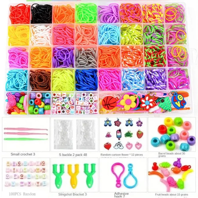 4300+ pcs 32 Warna Karet Gelan - Jewelry Making Course ulasan dan harga