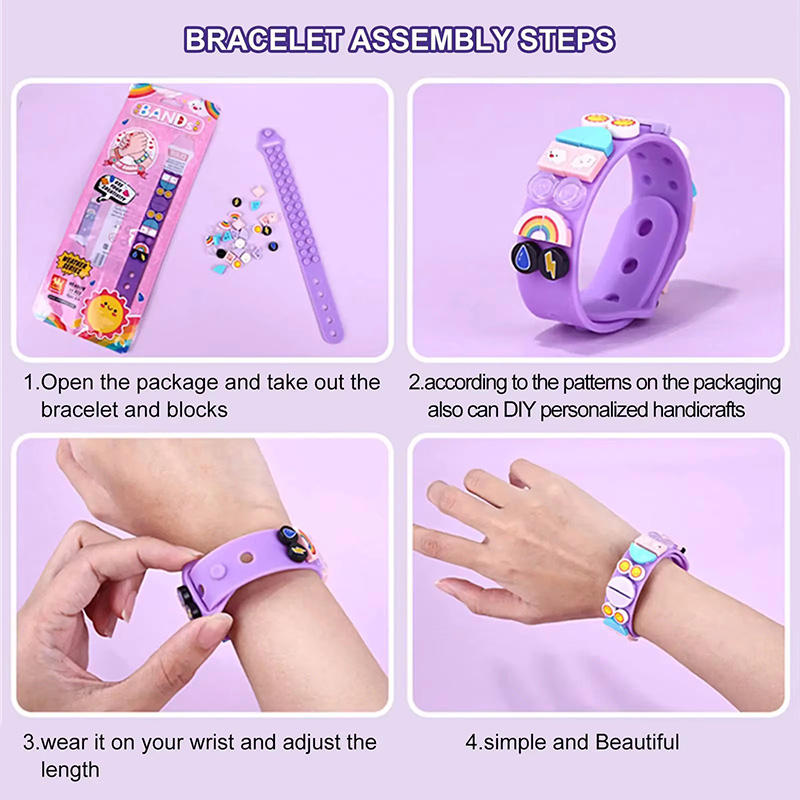 6 Buah/Set Gelang Titik Blok B - Jewelry Making Set ulasan dan harga