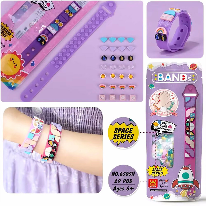 6 Buah/Set Gelang Titik Blok B - Jewelry Making Set ulasan dan harga