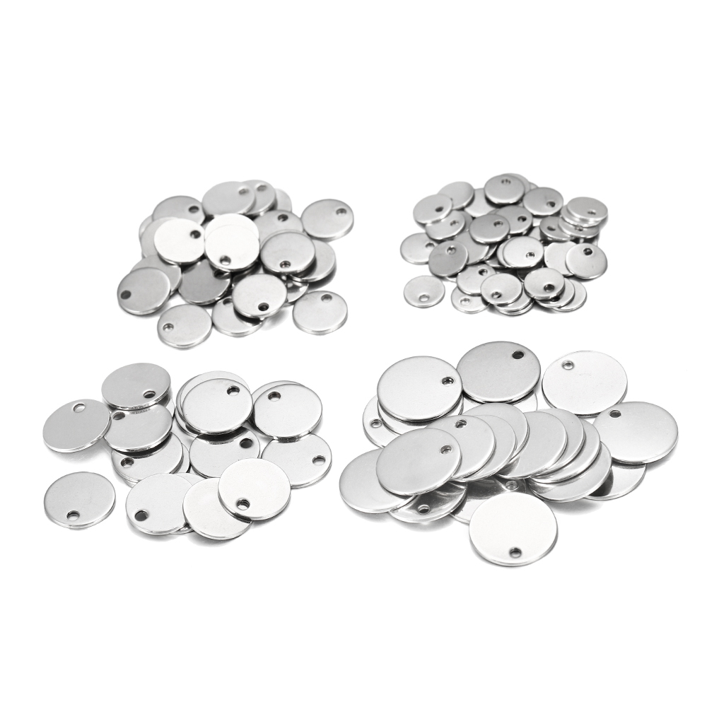 100 buah/lot LOGO ukiran Laser - Making Custom Jewelry ulasan dan harga