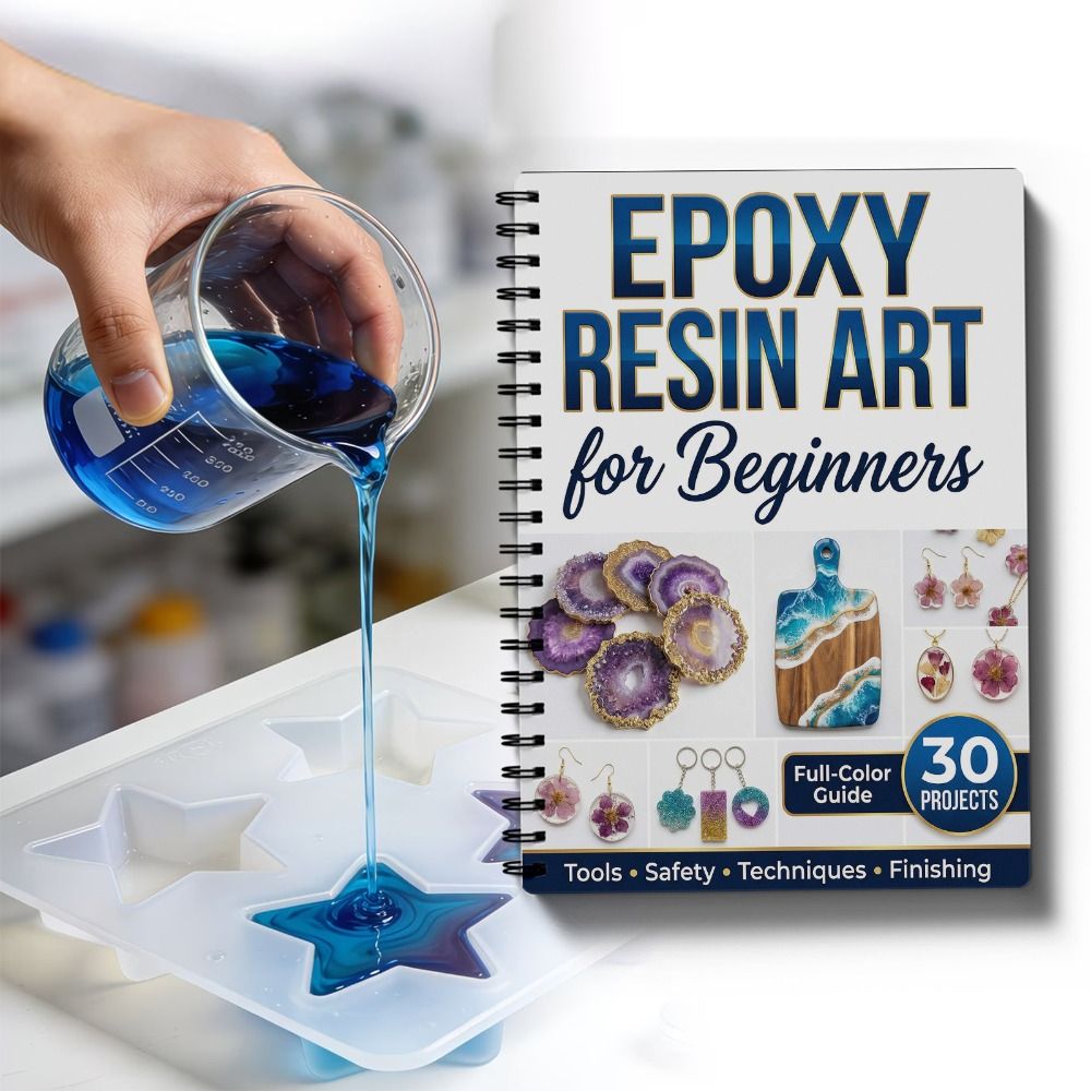 Buku Panduan Seni Resin Epoxy  - Jewelry Making For Beginners Book ulasan dan harga