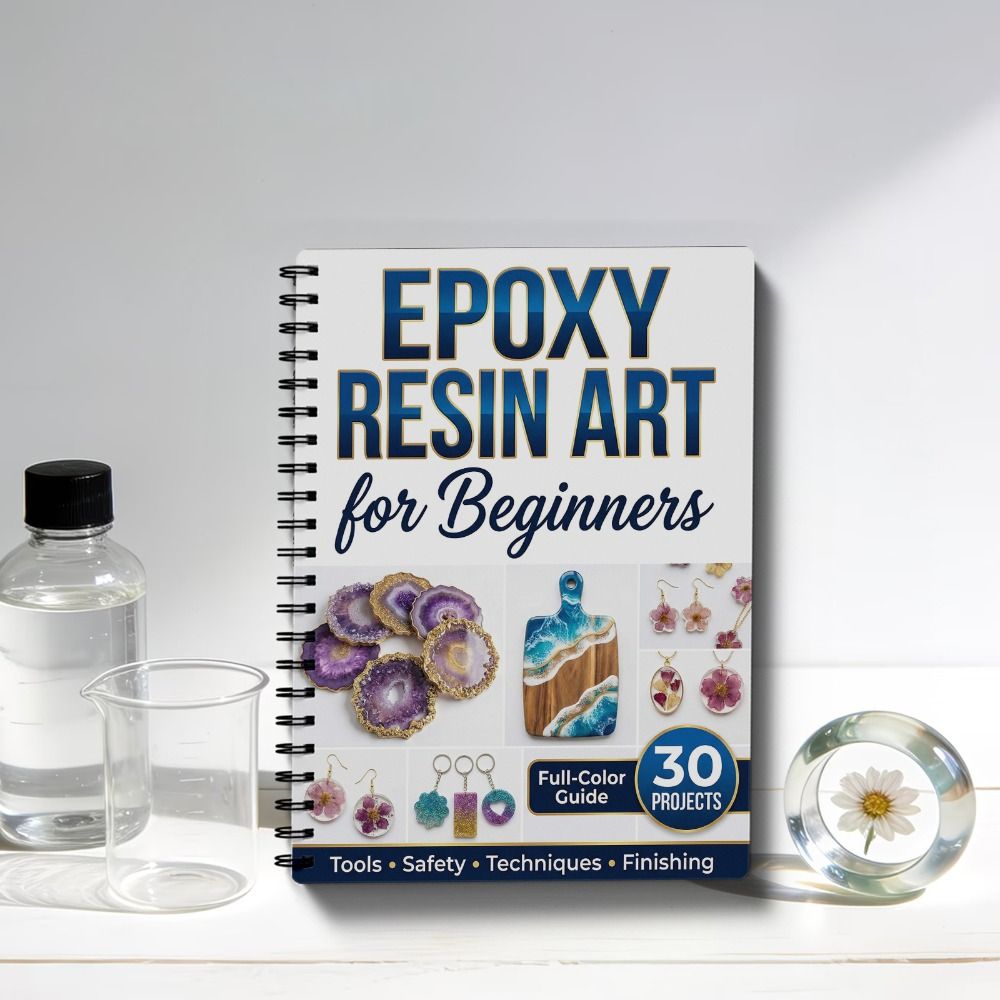 Buku Panduan Seni Resin Epoxy  - Jewelry Making For Beginners Book ulasan dan harga