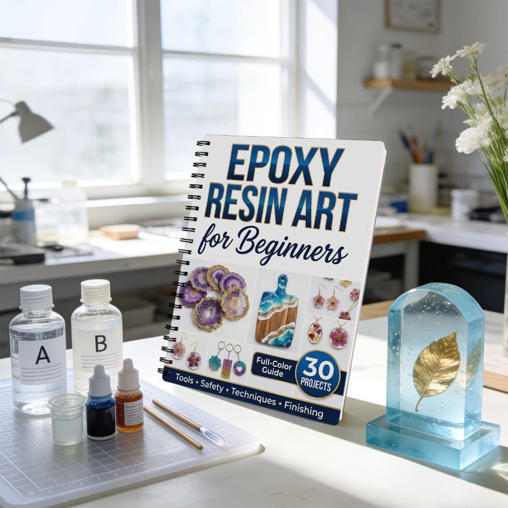 Buku Panduan Seni Resin Epoxy  - Jewelry Making For Beginners Book ulasan dan harga