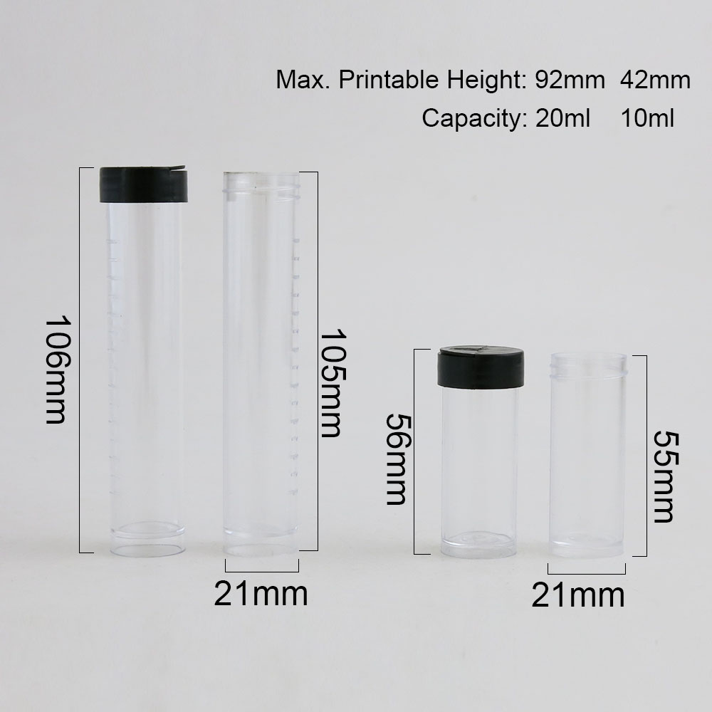 2 Buah Tabung Plastik Bening 1 - Crimp Bead Tube ulasan dan harga