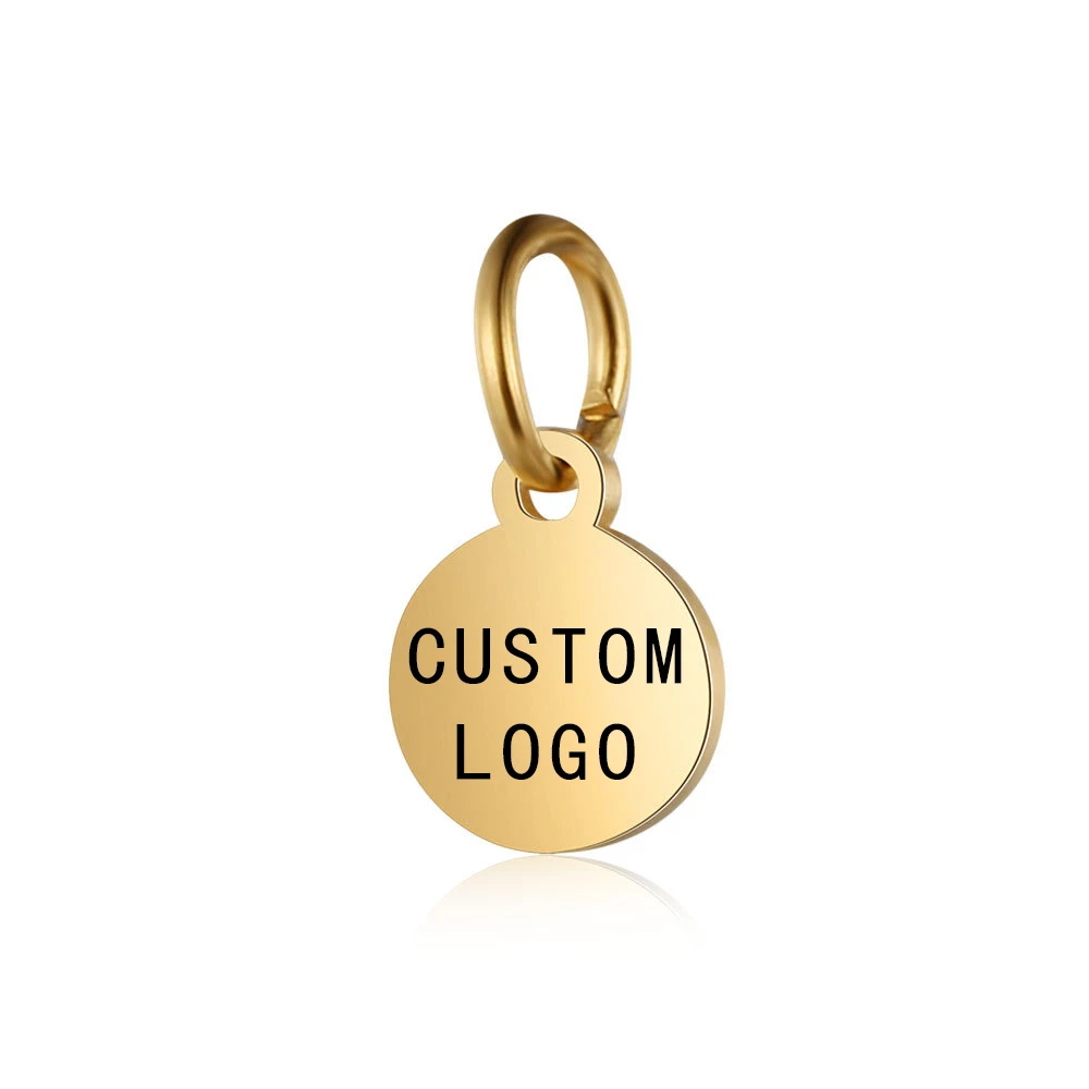 30pcs Label Nama Logam Kustom  - Making Custom Jewelry ulasan dan harga