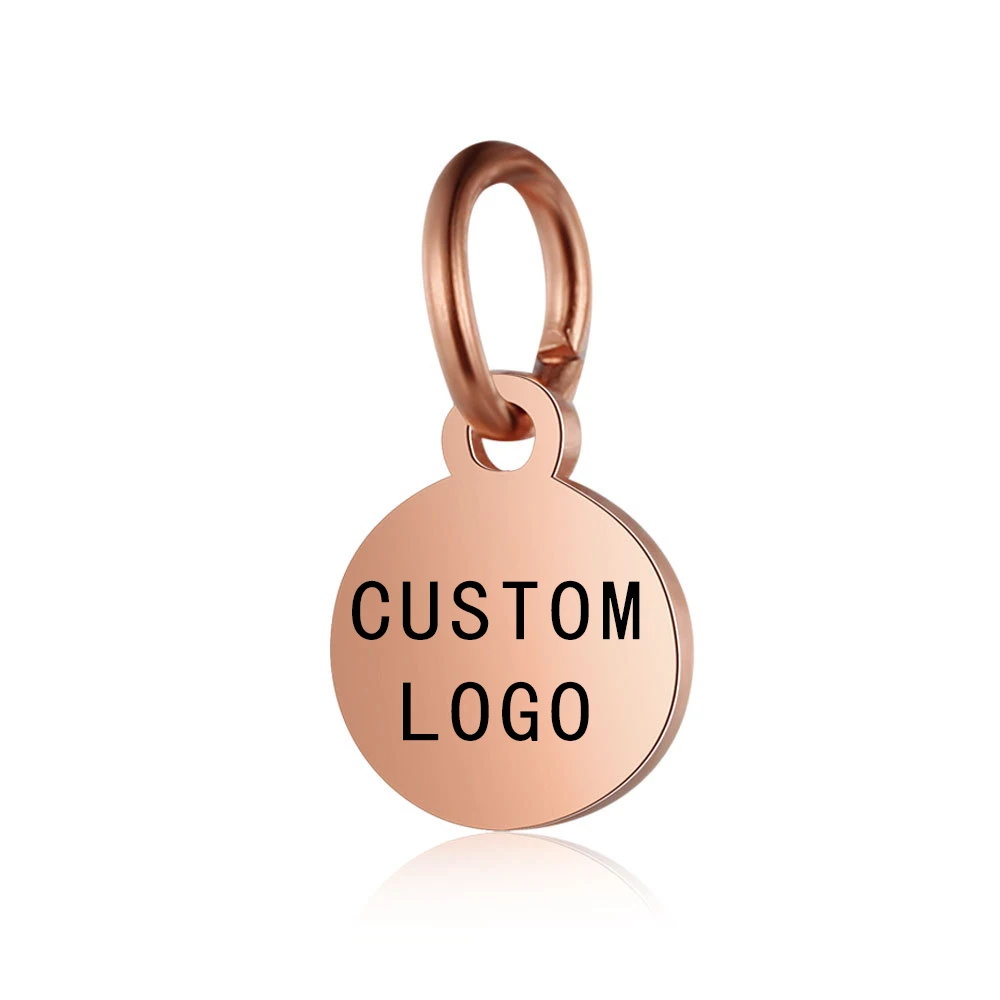 30pcs Label Nama Logam Kustom  - Making Custom Jewelry ulasan dan harga