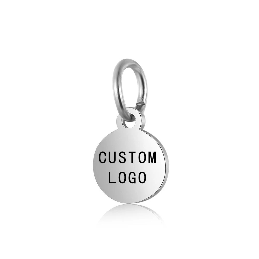 30pcs Label Nama Logam Kustom  - Making Custom Jewelry ulasan dan harga