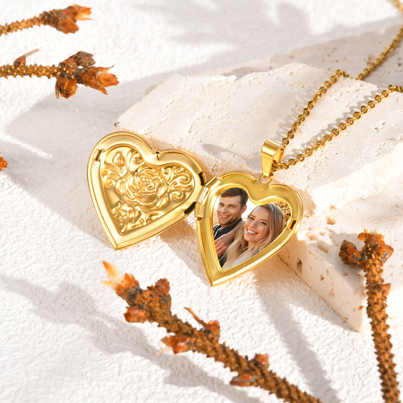 Kalung liontin hati pribadi wa - Making Custom Jewelry ulasan dan harga